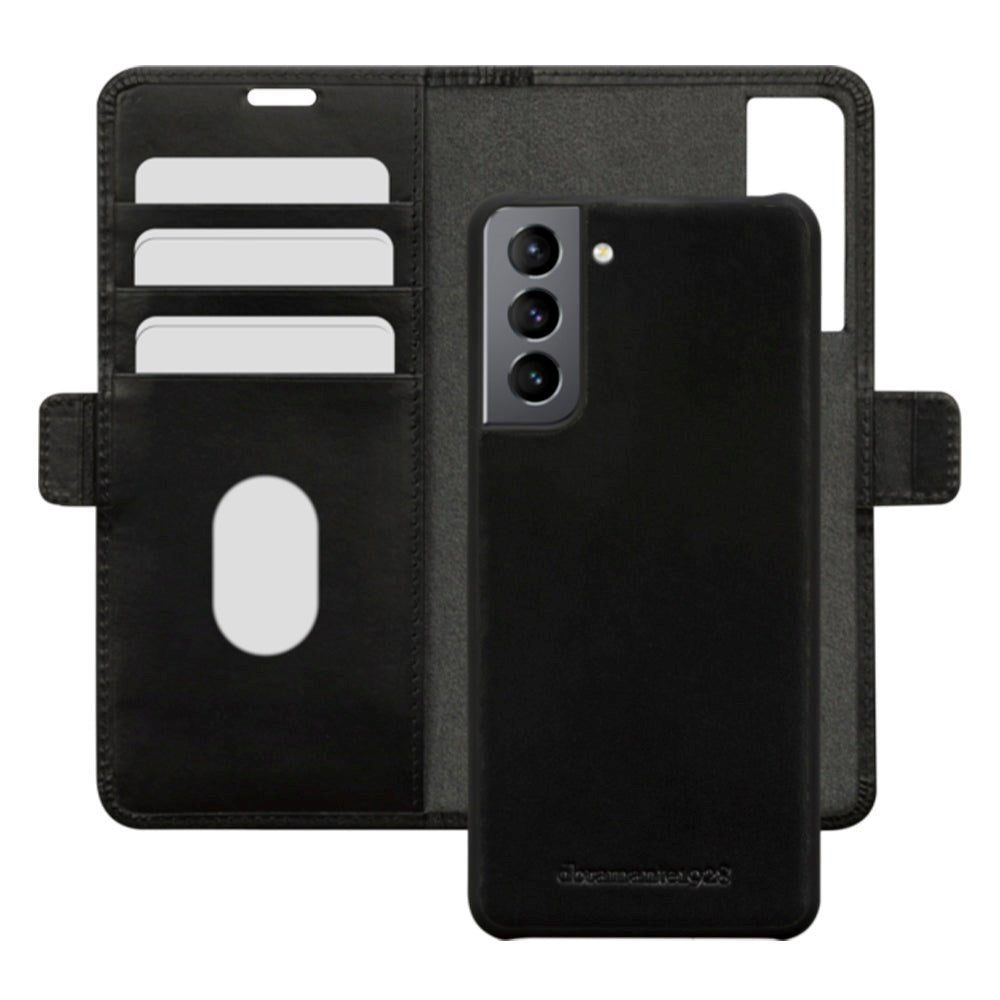 Samsung Galaxy S21+ (Plus) dbramante1928 Lynge Genuine Leather Magnet Case - Black