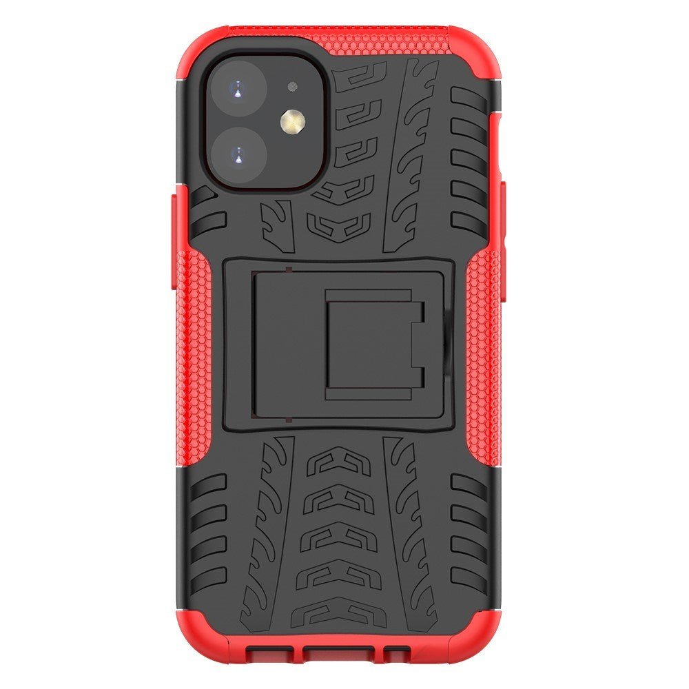 EIDERWOOD iPhone 12 Mini Cool Bull Tough Case w. Stand - Red