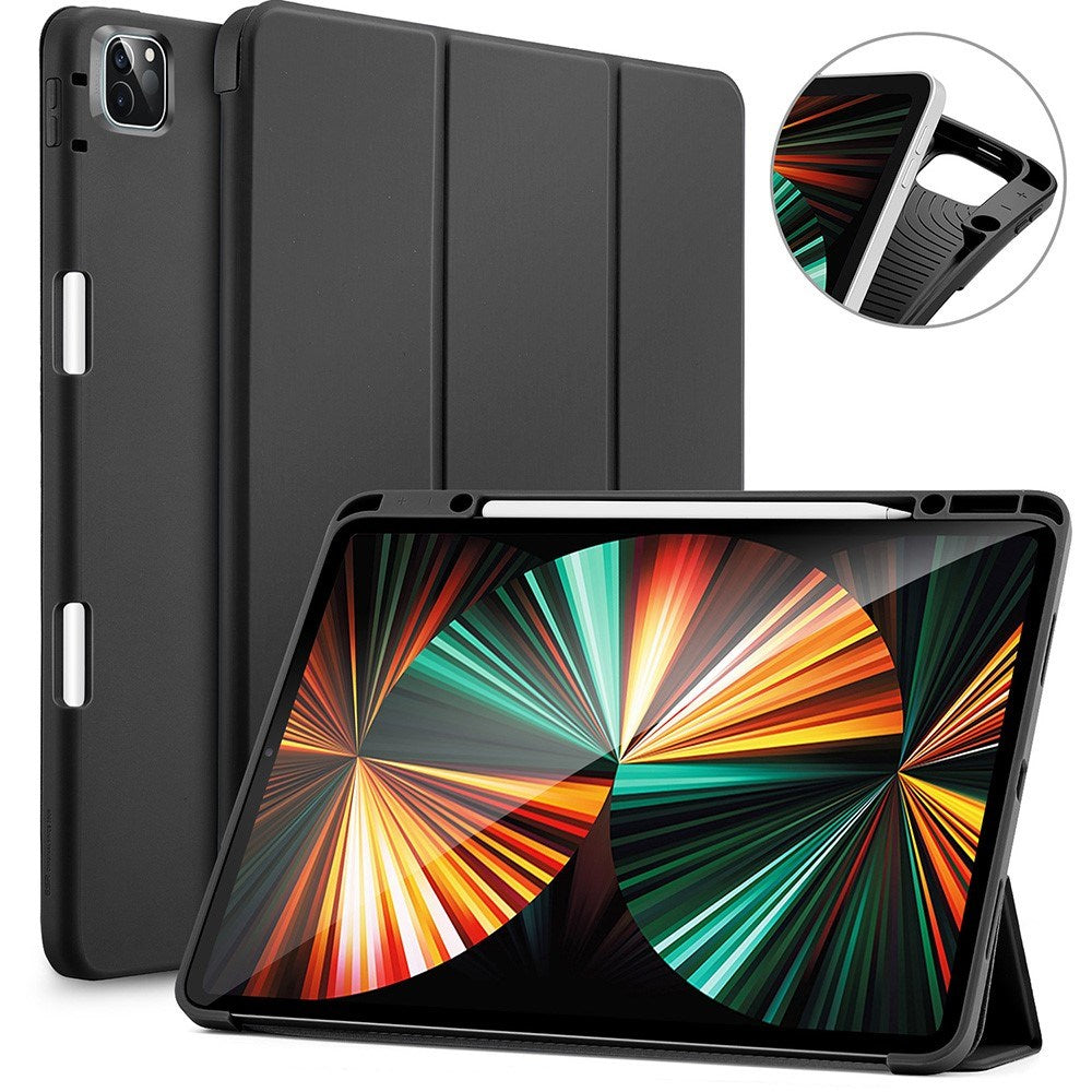 iPad Pro 12.9 (2022 / 2021 / 2020) ESR Rebound Plastik Flip Case - Black