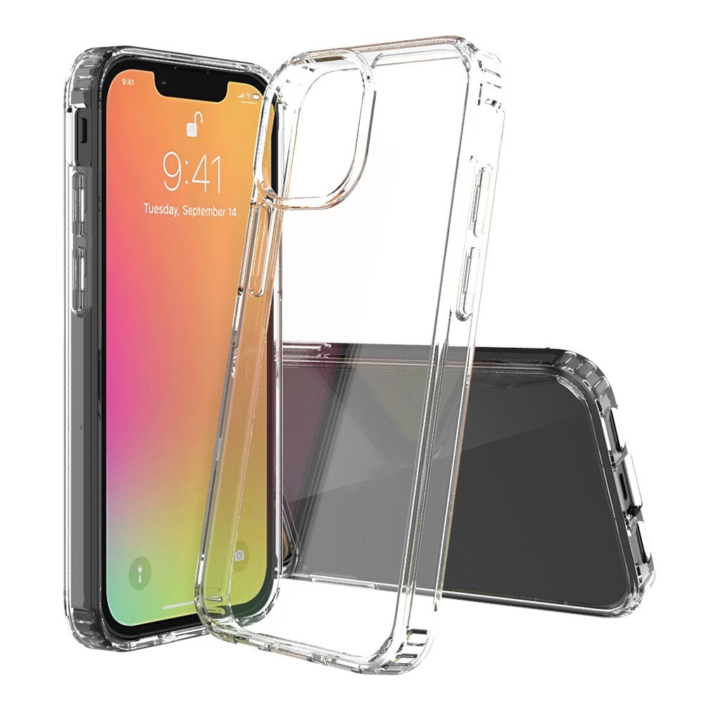 EIDERWOOD iPhone 13 Mini Hybrid Plastic Case - Transparent