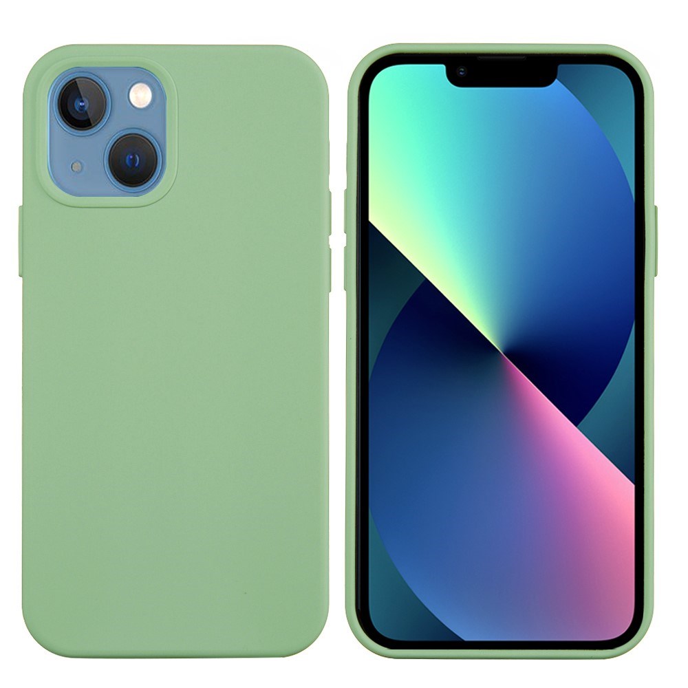 EIDERWOOD iPhone 13 Lined Silicone Case - Light Green