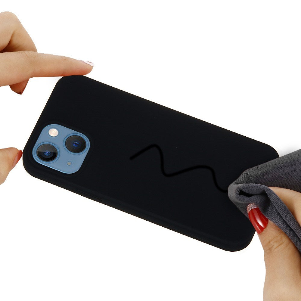 EIDERWOOD iPhone 13 Lined Silicone Case - Black