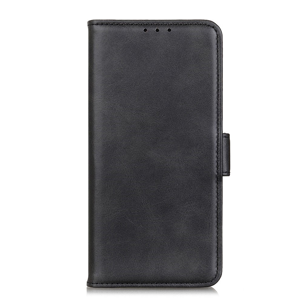 EIDERWOOD Samsung Galaxy S21 Ultra Faux Leather Flip Case with Wallet and Stand Function - Black