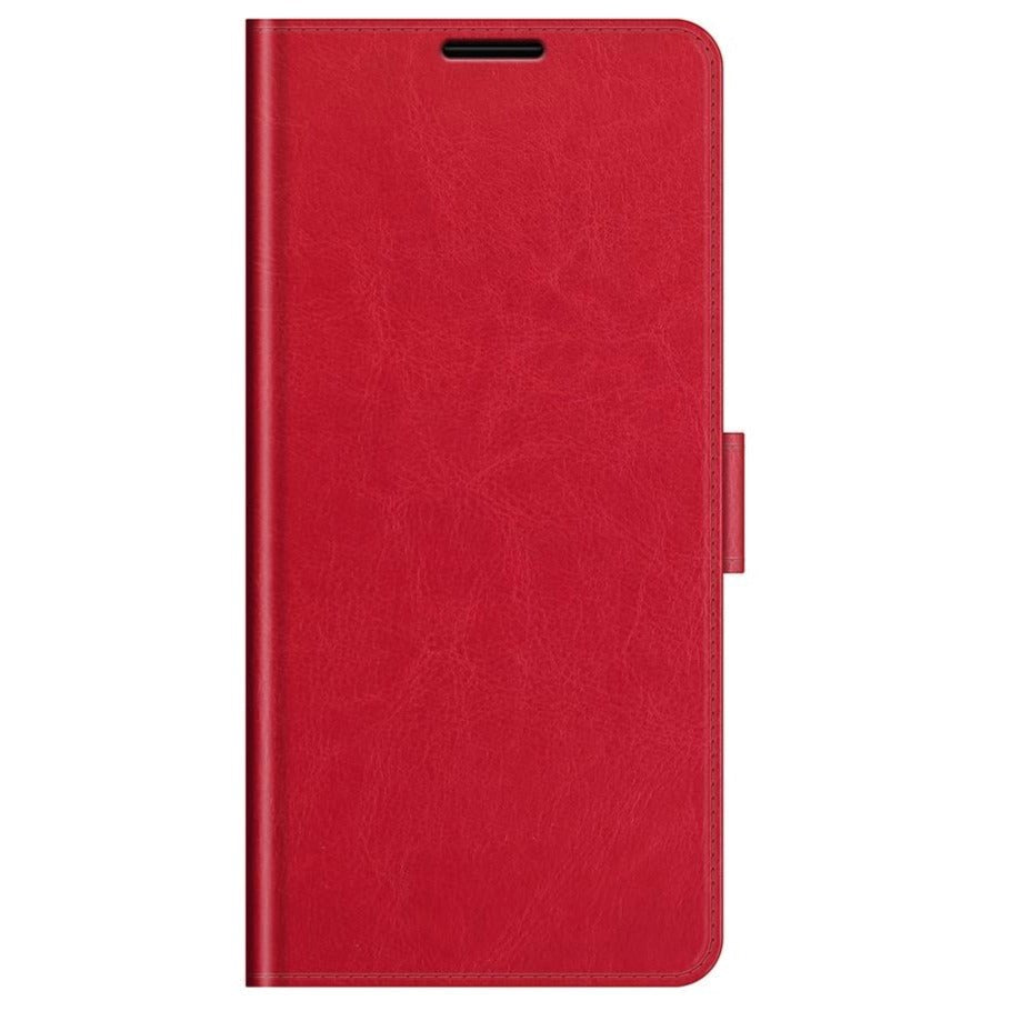 Samsung Galaxy S21 FE (5G) Neutral Leather Wallet Case - Red