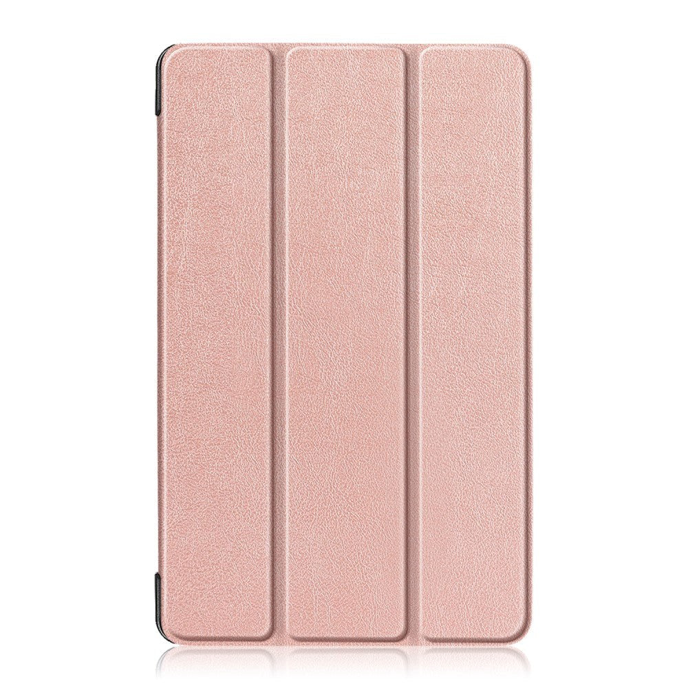 Huawei MediaPad M5 Lite 8 Tri-Fold Leather Case Rose Gold
