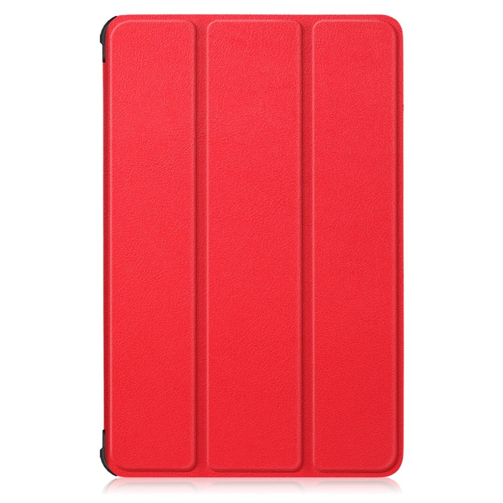 Lenovo Tab P11 Pro Tri-fold Flip Case w. Sleep / Wake-up Function - Red
