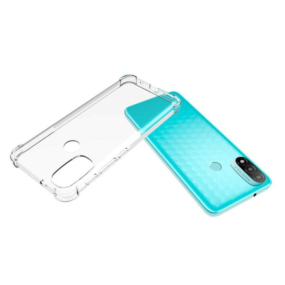 Motorola Moto E40 / E30 / E20 Shockproof Flexible Plastic Case - Transparent