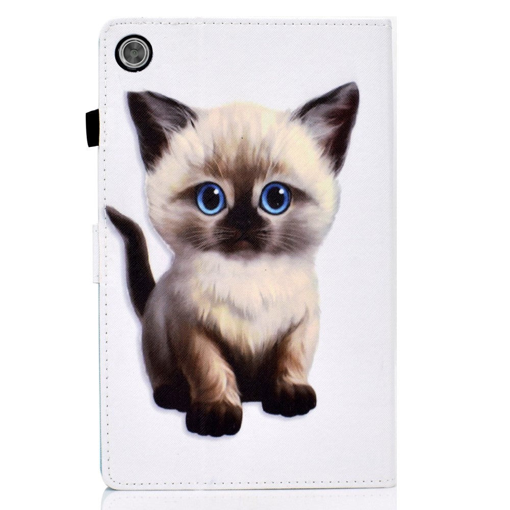 Lenovo Tab M10 (3. Gen) 10.1" (TB-328F/TB-328X) Flip Case w. Stand Function & Card Holder - Kitten
