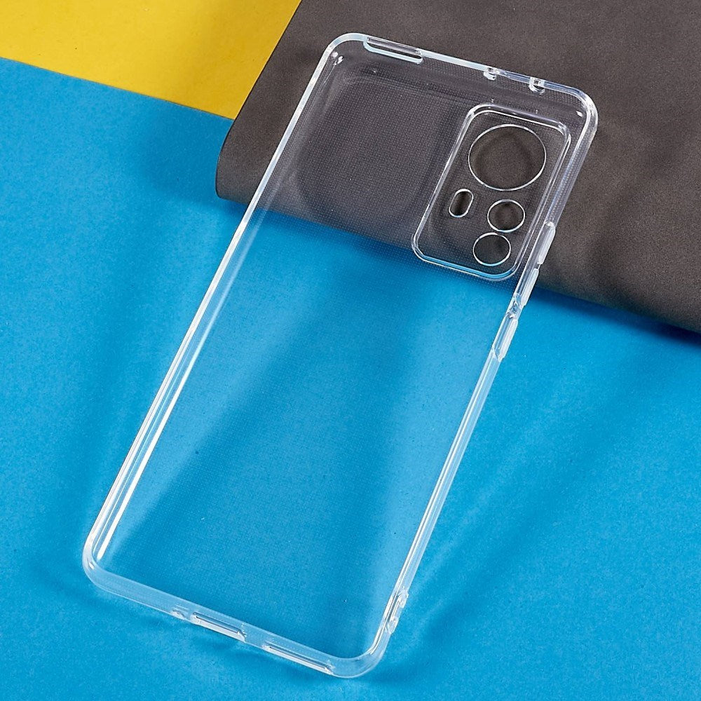 EIDERWOOD Xiaomi 12 Pro Flexible Plastic Back Case - Transparent