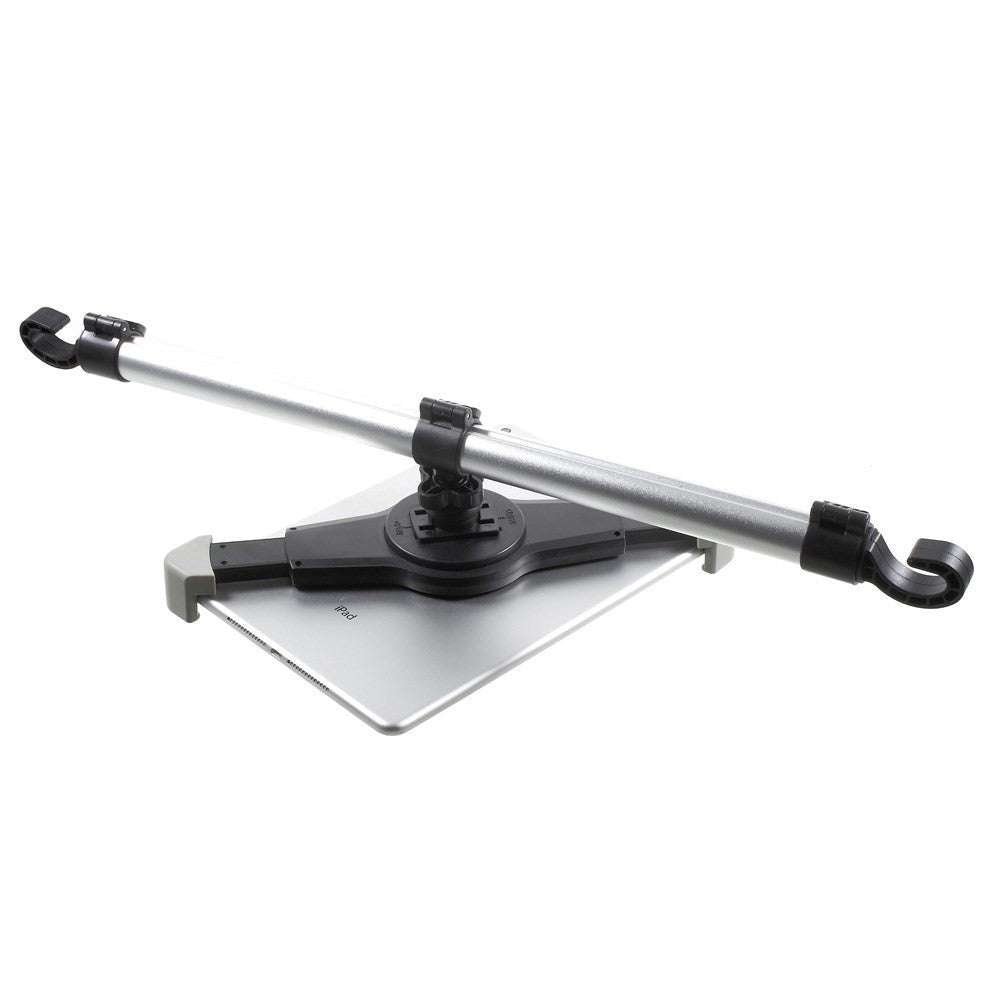 Universal Tablet Holder for Car 7-12" - Silver / Black