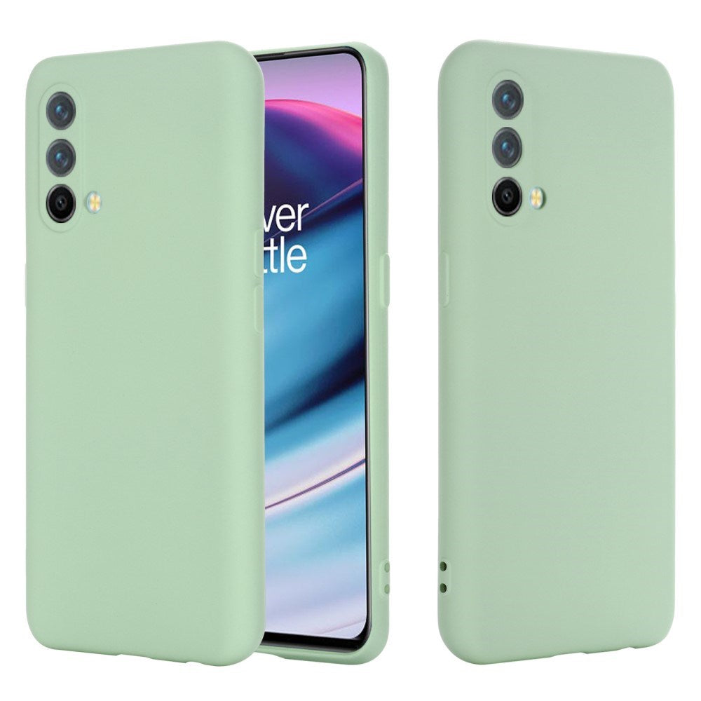 EIDERWOOD OnePlus Nord CE (5G) Liquid Silicone Case w. Strap - Green