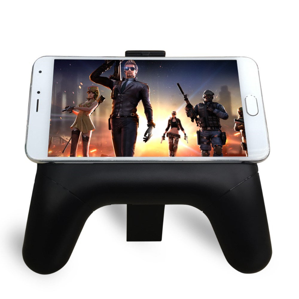 Universal Game Handle with. Built-in Holder - Black