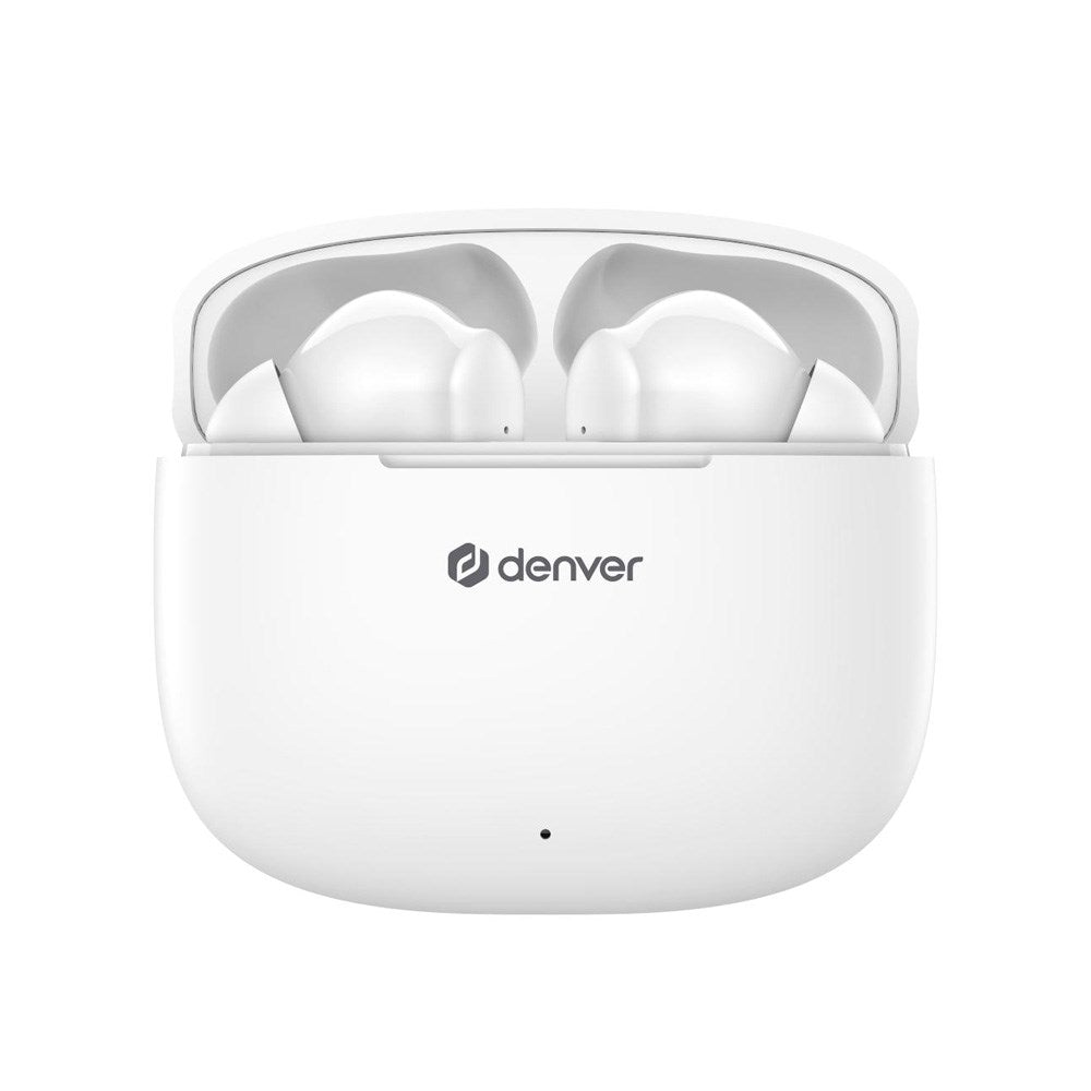 Denver True Wireless Headphones  - In-Ear - White