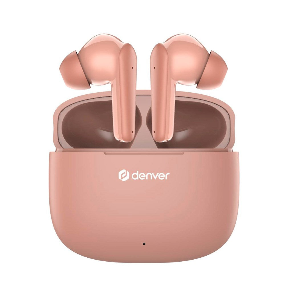 Denver True Wireless Headphones - In-Ear - Pink