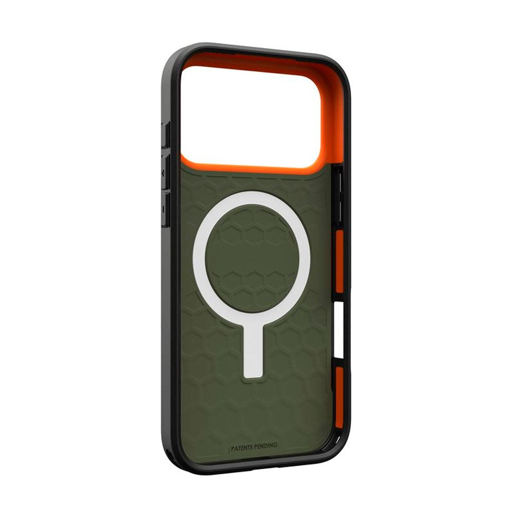 iPhone 17 Pro Max UAG Civilian Case - MagSafe Compatible - Green / Orange