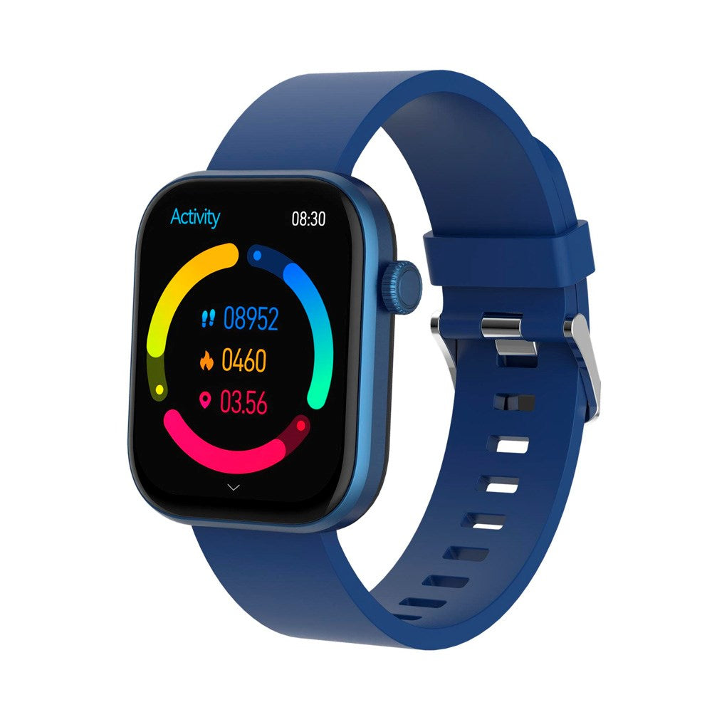 Denver SWC-185 Bluetooth Smartwatch with Health & Sports Tracker - Dark Blue