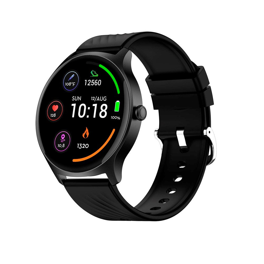 Denver SWC-387 Bluetooth Smartwatch with Health & Fitness Tracking - Black