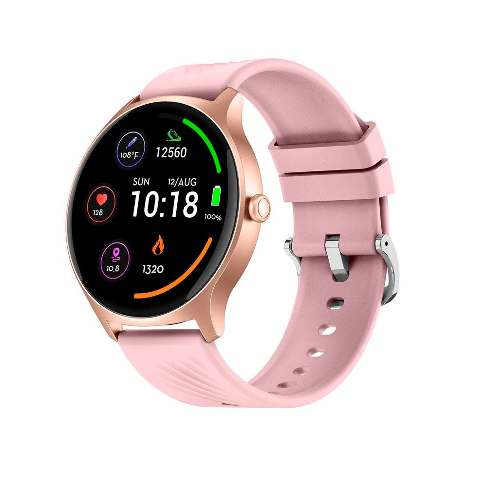 Denver SWC-387 Bluetooth Smartwatch with Health & Fitness Tracking - Pink