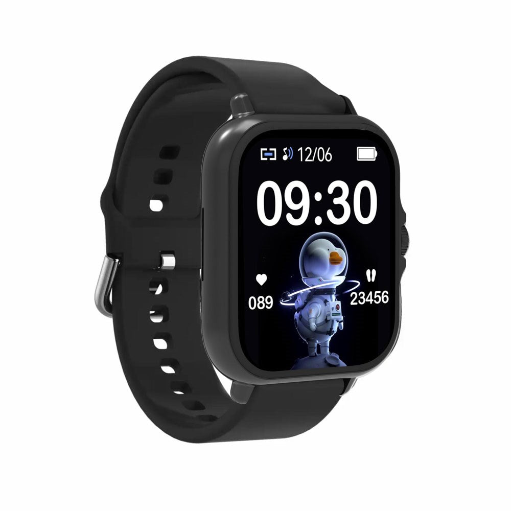 Denver SWC-156MK3 Bluetooth Smartwatch with Heart Rate Monitor – Black