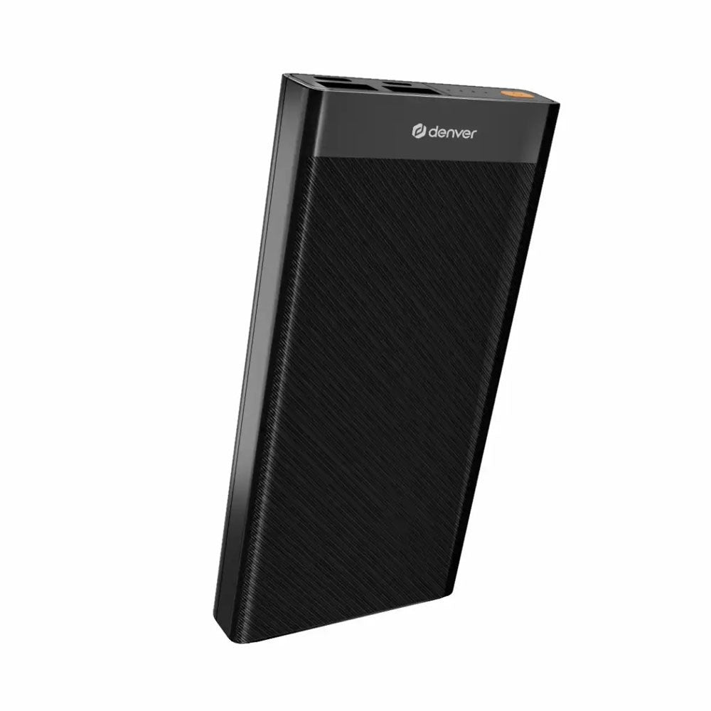 Denver PQC-10008 22.5W PowerBank - 10.000 mAh - Black