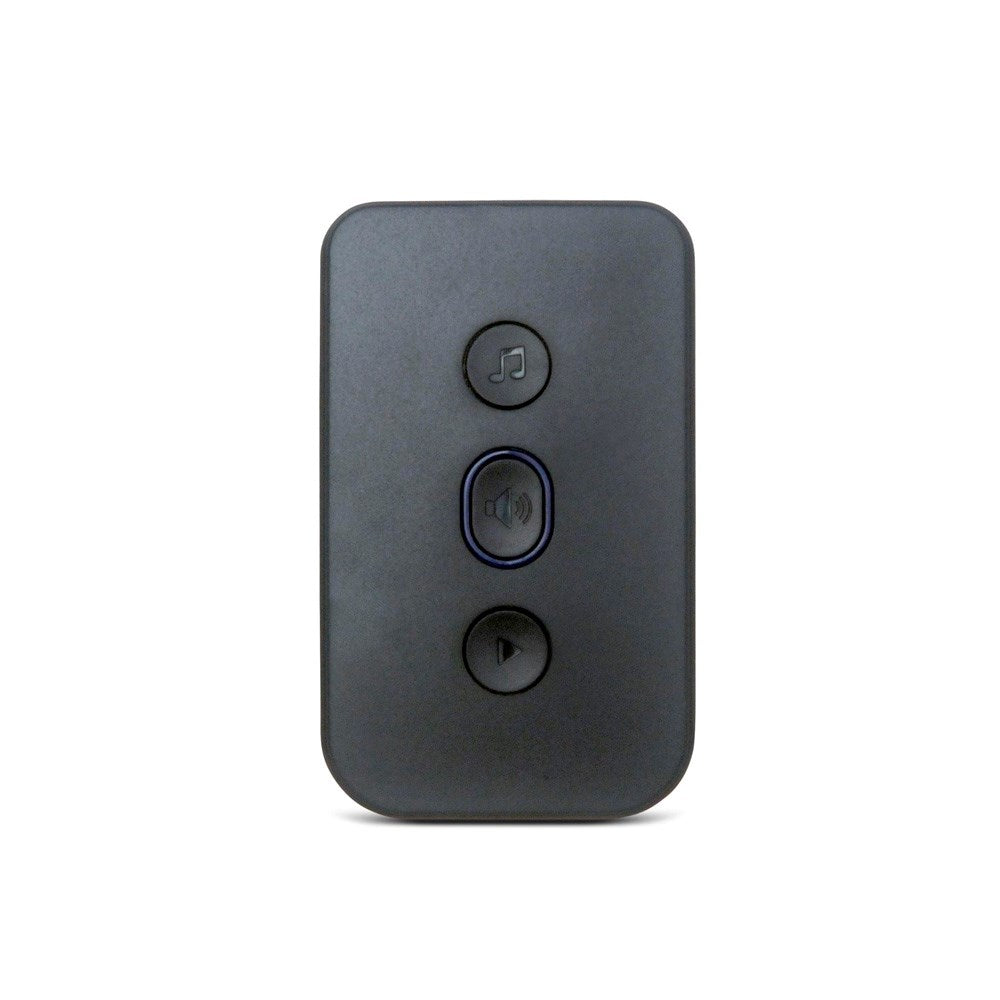 Denver Tuya Smart Home Doorbell with Camera - Black / Gray