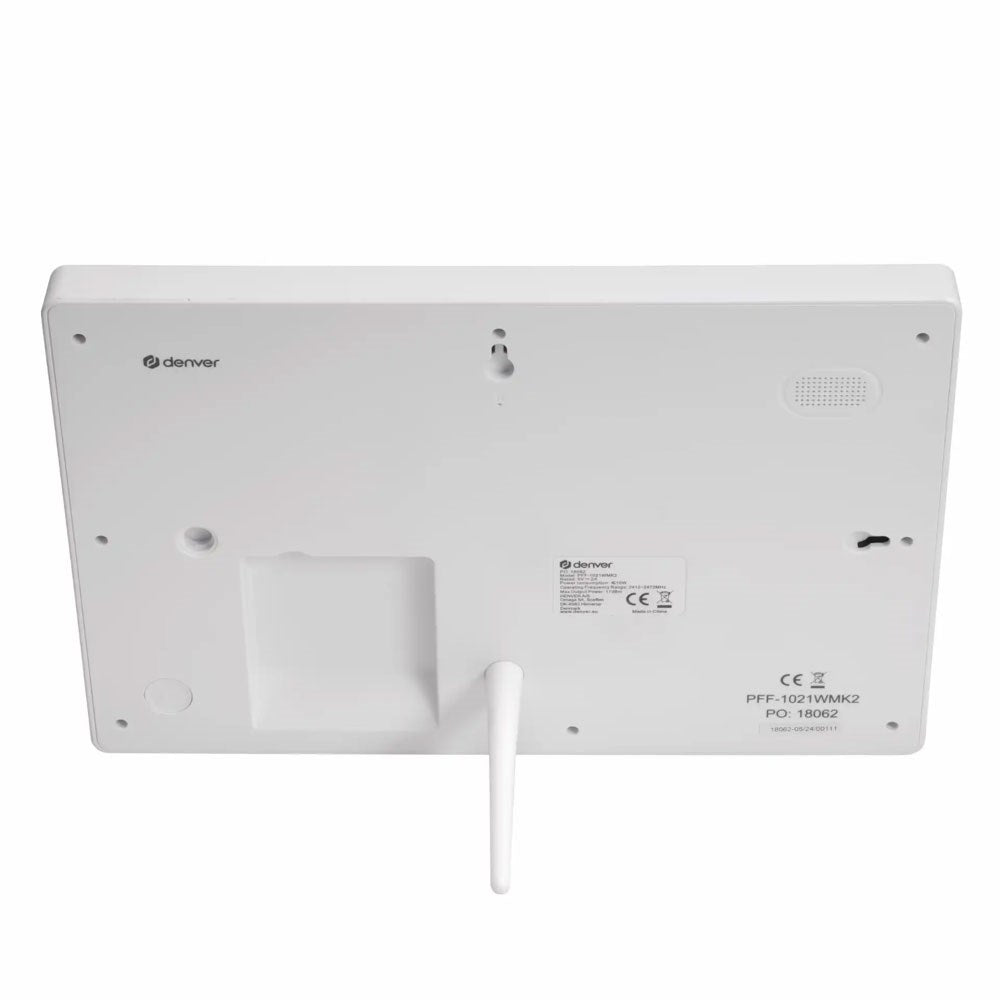 Denver PFF-1021 10.1" Digital Frameo WiFi Digital Photo Frame - 1280x800 / 16GB - White