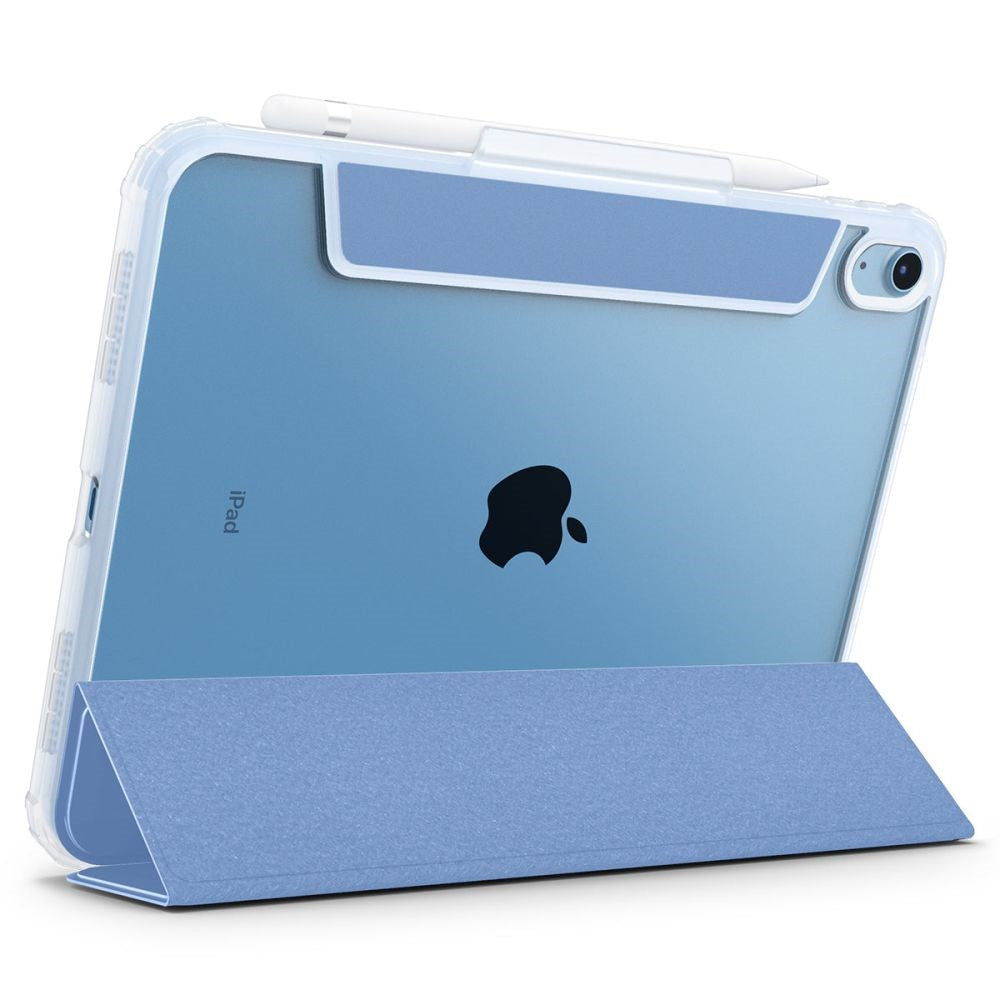 iPad 10.9" (2024/2022) Spigen Ultra Hybrid Pro Case - Transparent / Blue