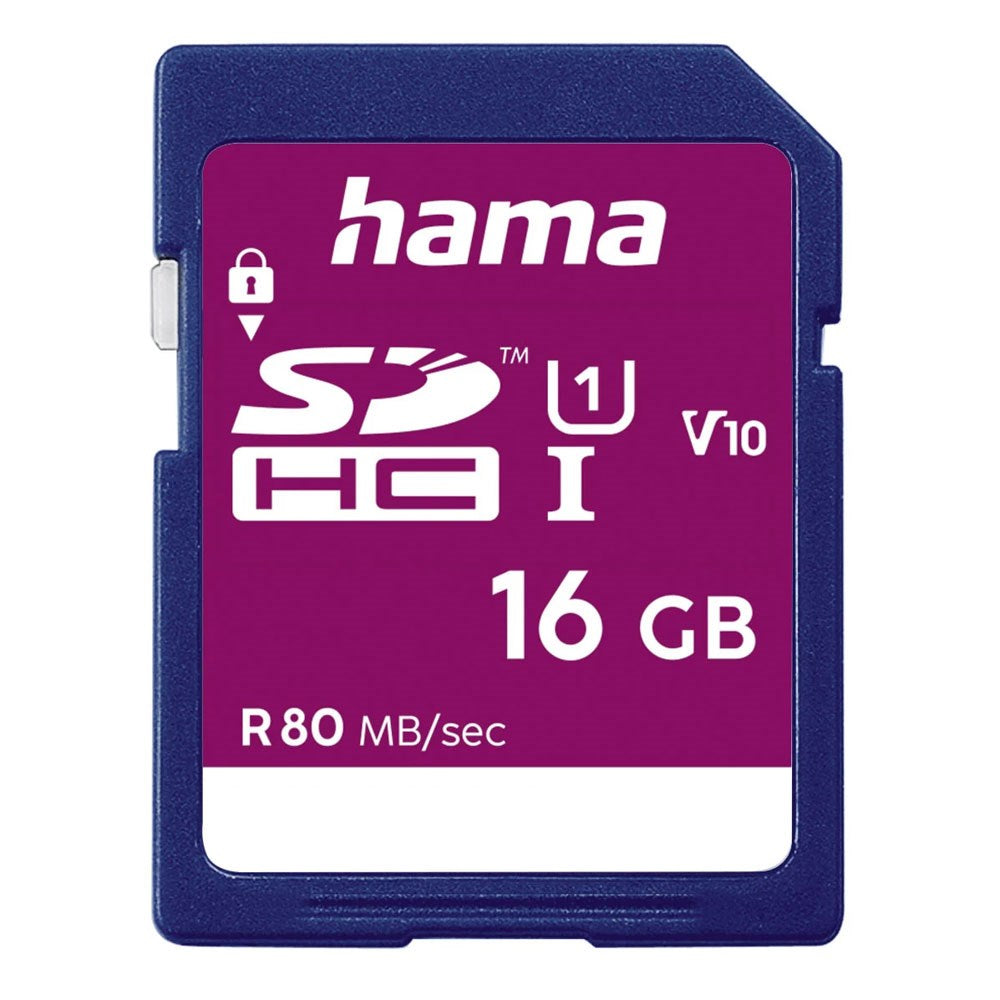 HAMA SDHC Memory Card 80MB/s - 16GB