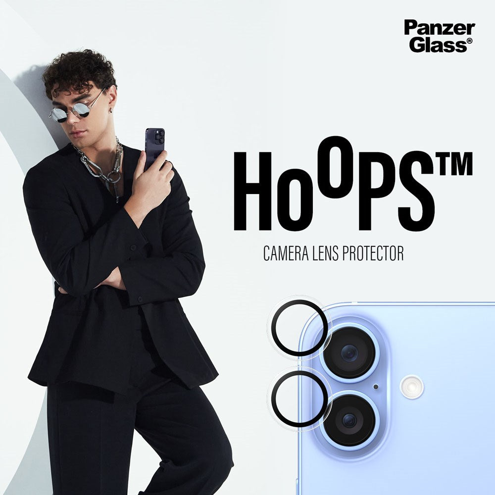 iPhone 16 / 16 Plus PanzerGlass Hoops - Camera Protection - Transparent