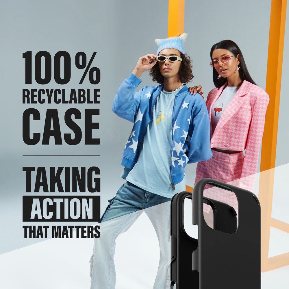 CARE by PanzerGlass iPhone 16 Pro Feature Double Defence Case - Black