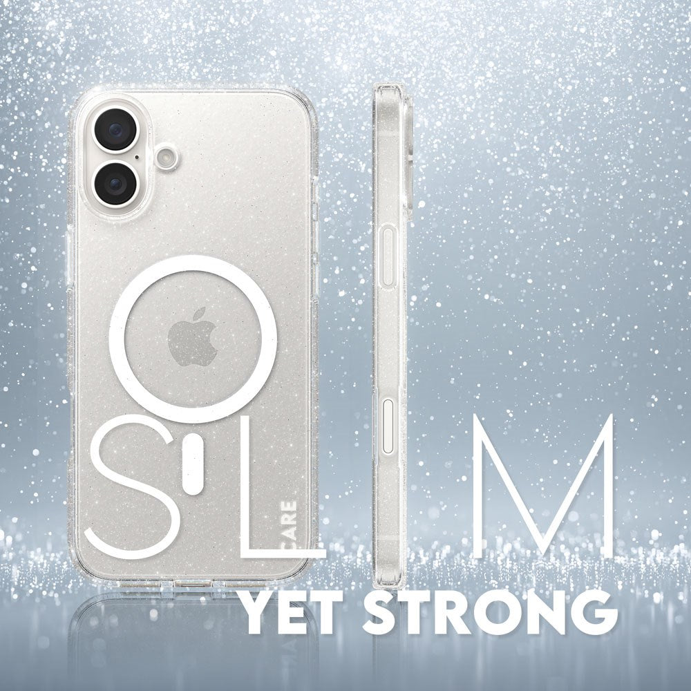 CARE by PanzerGlass iPhone 16 Plus FLAGSHIP Urban Combat Case - MagSafe Compatible - Star Lit / White