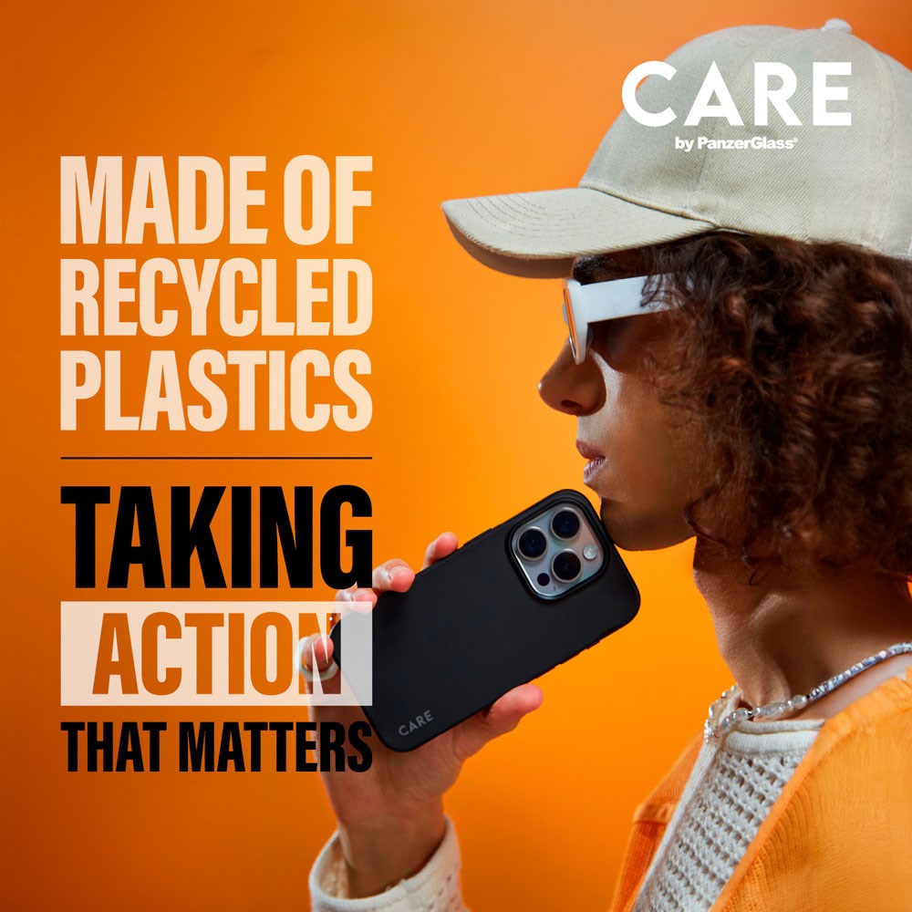 CARE by PanzerGlass iPhone 16 Pro Max FASHION Fearlessly Fashionable Case - MagSafe Kompatibel - Black