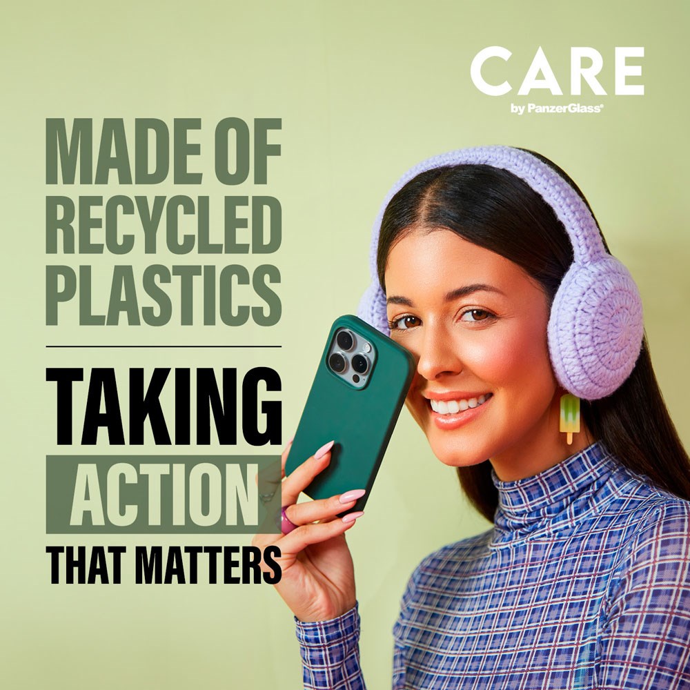 CARE by PanzerGlass iPhone 16 Pro Max FASHION Fearlessly Fashionable Case - MagSafe Kompatibel - Piquant Green