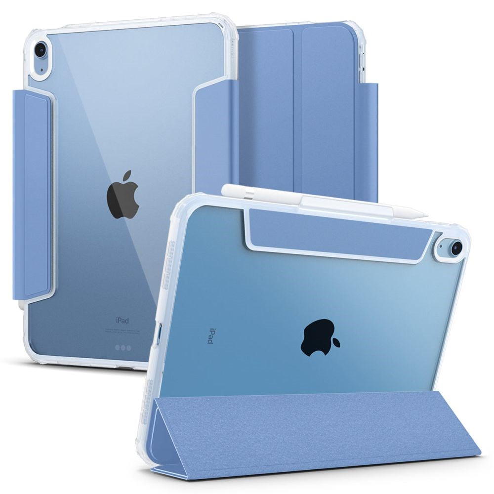 iPad 10.9" (2024/2022) Spigen Ultra Hybrid Pro Case - Transparent / Blue