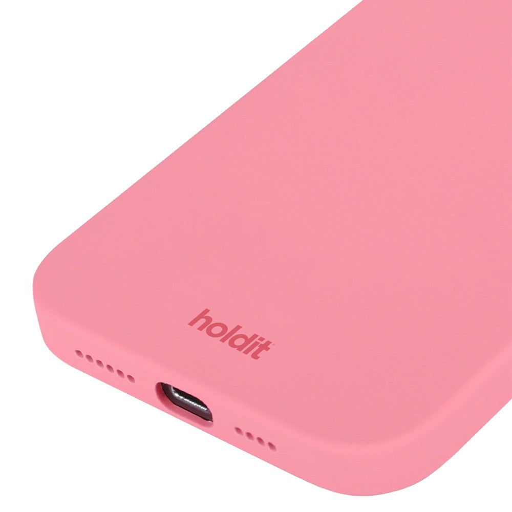 Holdit iPhone 15 Pro Max Soft Touch Silikone Case -
Rouge Pink