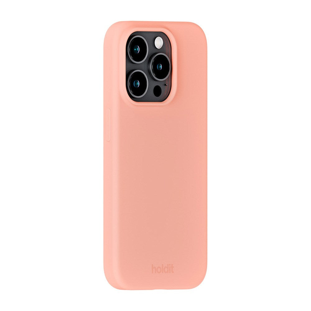 Holdit iPhone 15 Pro Max Soft Touch Silikone Case - Pink Grape