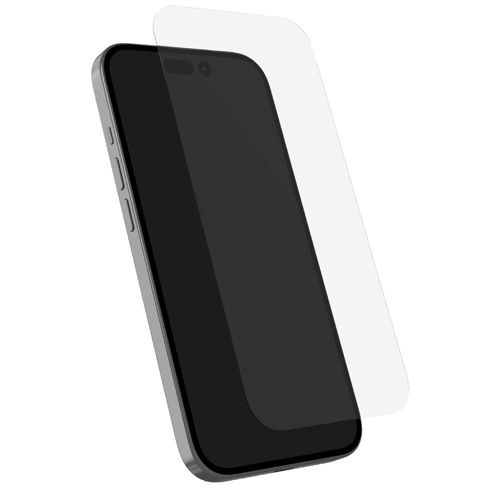 iPhone 16 / 15 / 15 Pro Holdit Tempered Glass Screen Protector - Case Friendly - Transparent