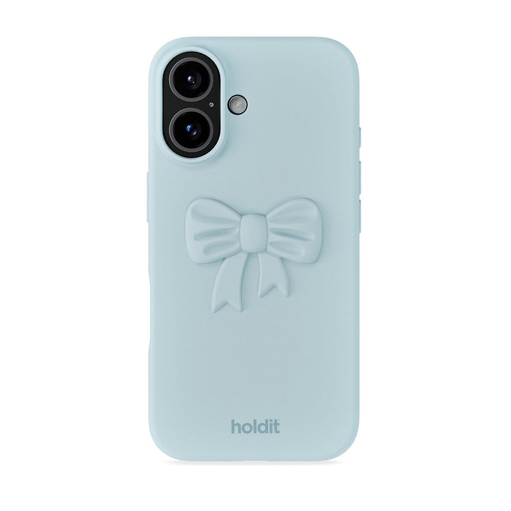 Holdit 3D Silicone Sticker Bow - Mineral Blue