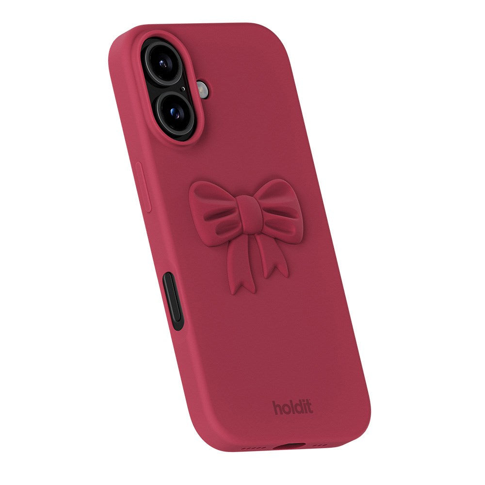 Holdit 3D Silicone Sticker Bow - Red Velvet