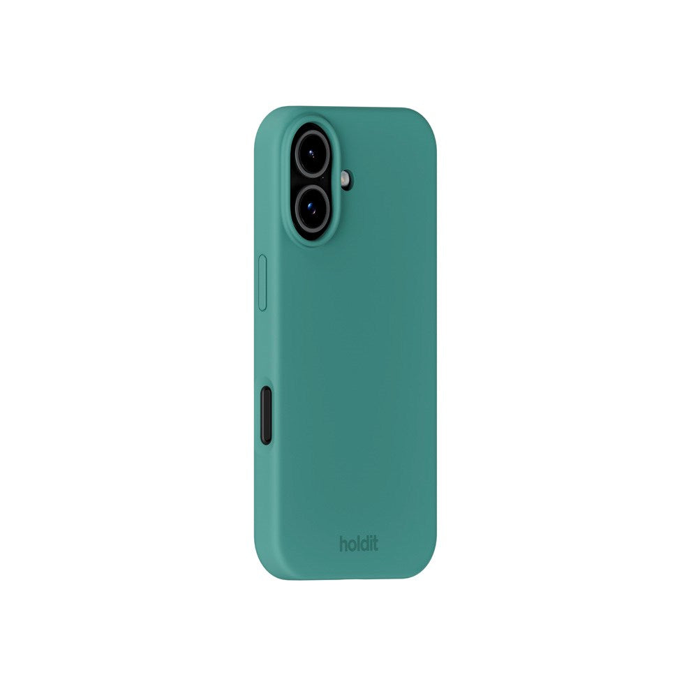 Holdit iPhone 17 Soft Touch Silicone Case - Moss Green