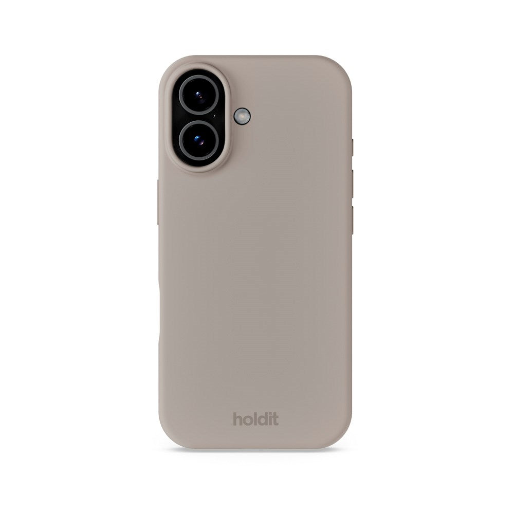 Holdit iPhone 17 Soft Touch Silicone Case - Taupe