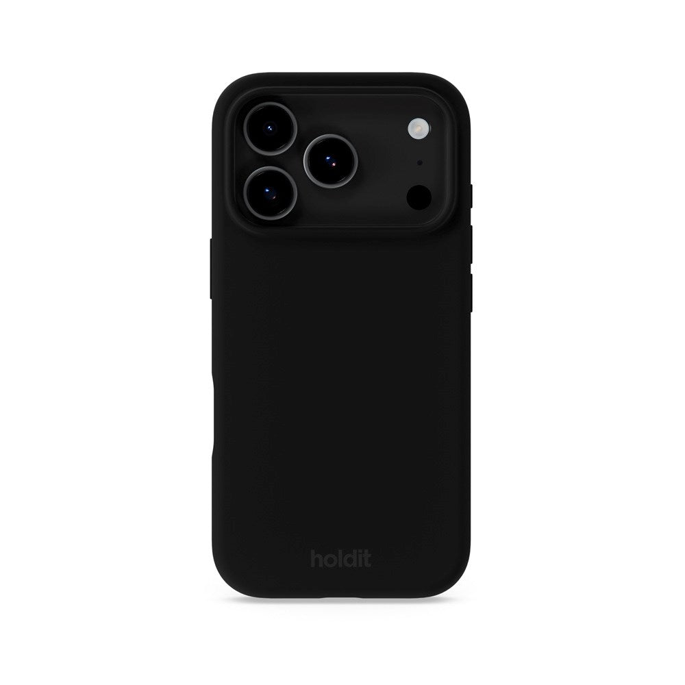 Holdit iPhone 17 Pro Max Soft Touch Silicone Case - Black