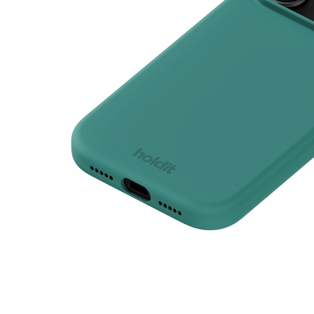 Holdit iPhone 17 Pro Max Soft Touch Silicone Case - Moss Green
