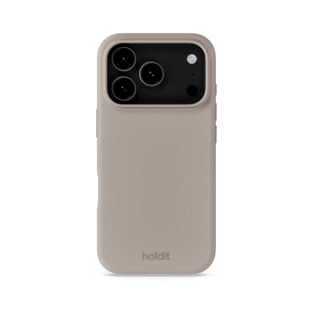 Holdit iPhone 17 Pro Max Soft Touch Silicone Case - Taupe