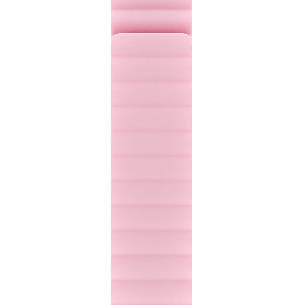 Apple Watch (38/40/SE/41/42mm) Holdit Silicone Magnet Watch Strap - Pink / Beige