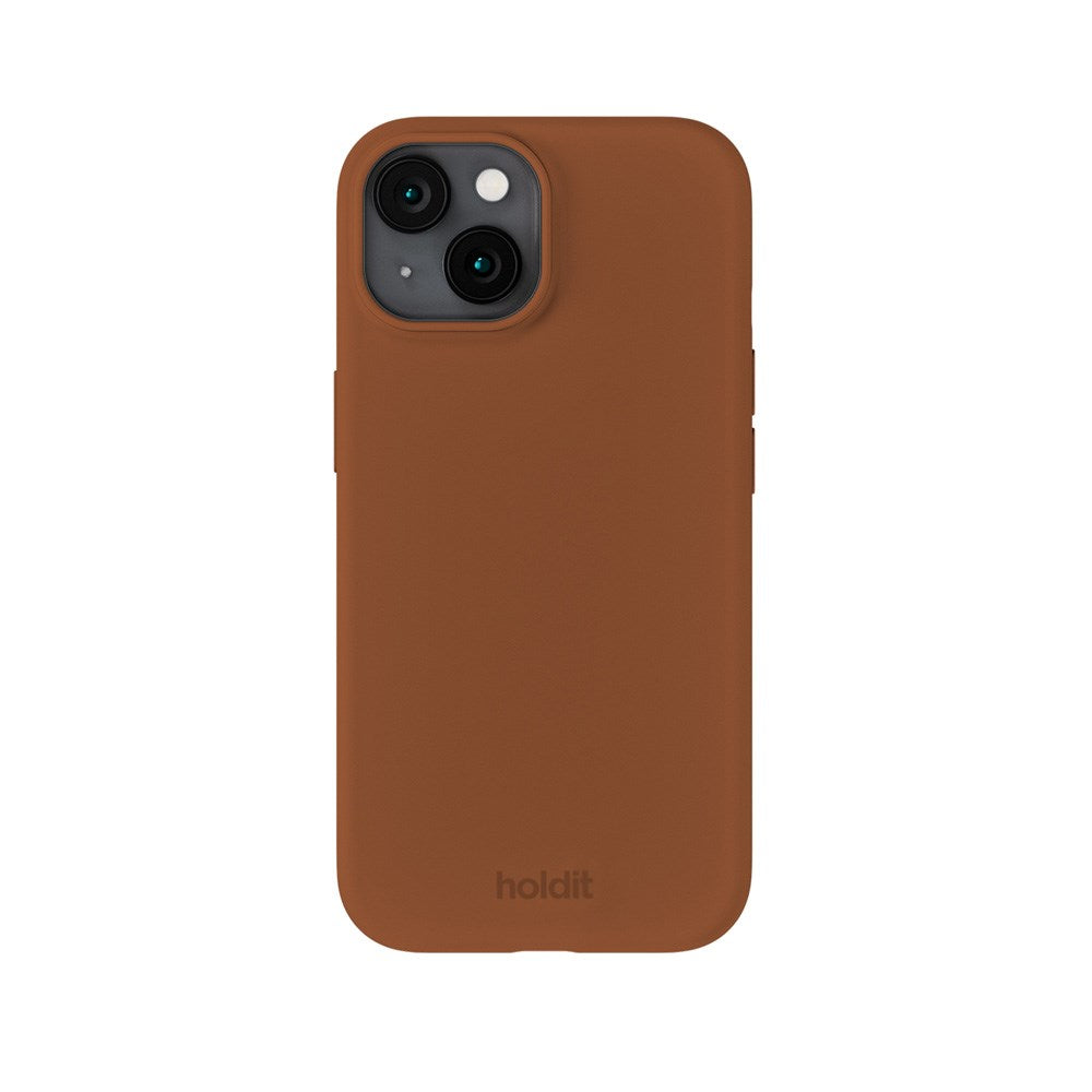 Holdit iPhone 14 / 13 Soft Touch Silikone Case - Almond Brown