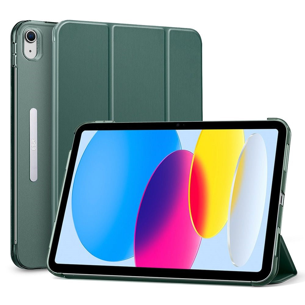 iPad 10.9" (2024/2022) ESR Ascend Flip Case Tri-Fold - Forest Green