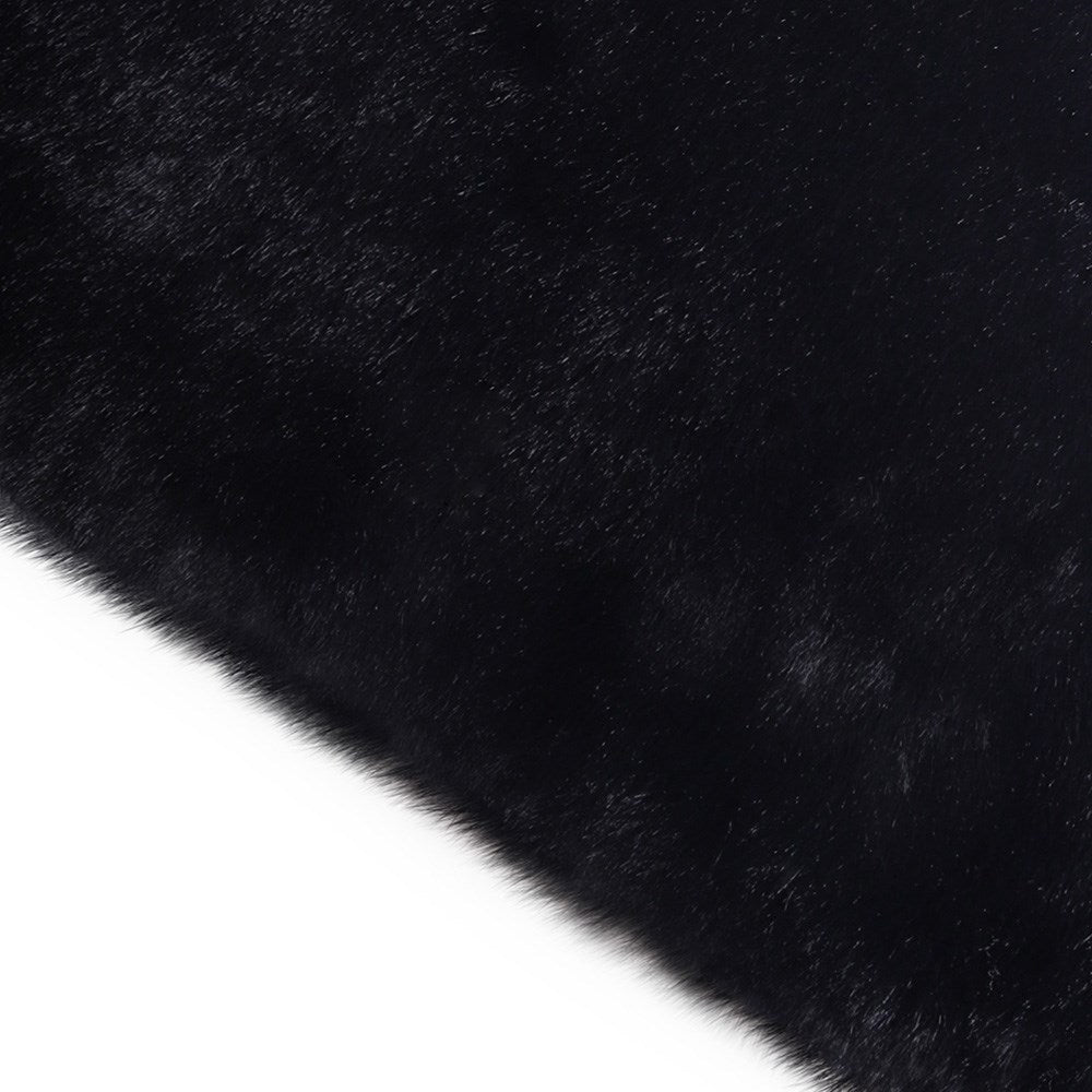 Holdit Faux Fur Sleeve for MacBook / Laptop 14" (34.2 x 24.2cm) - Black