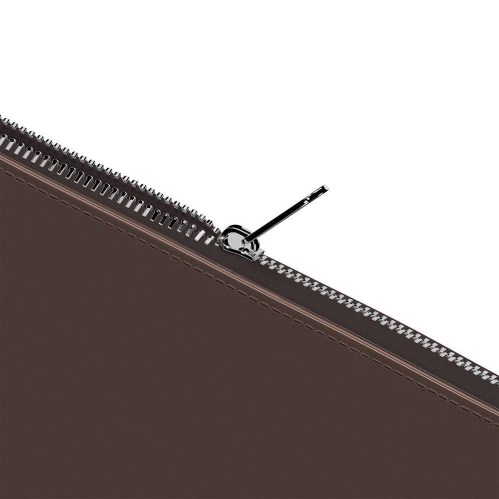 Holdit Patent Leather Sleeve for MacBook / Laptop 14" (34.2 x 24.2cm) - Chocolate