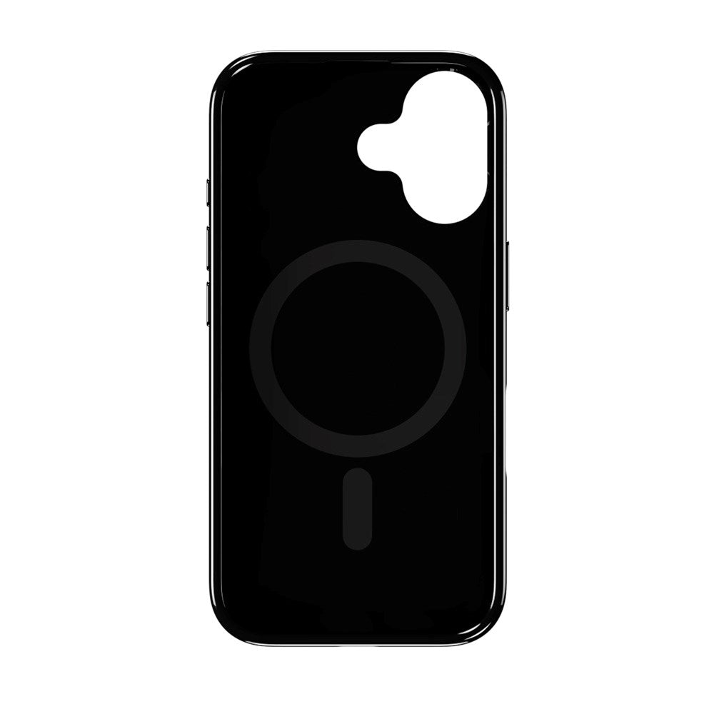 Holdit iPhone 16 Mono Case - MagSafe Compatible - Black / Gray
